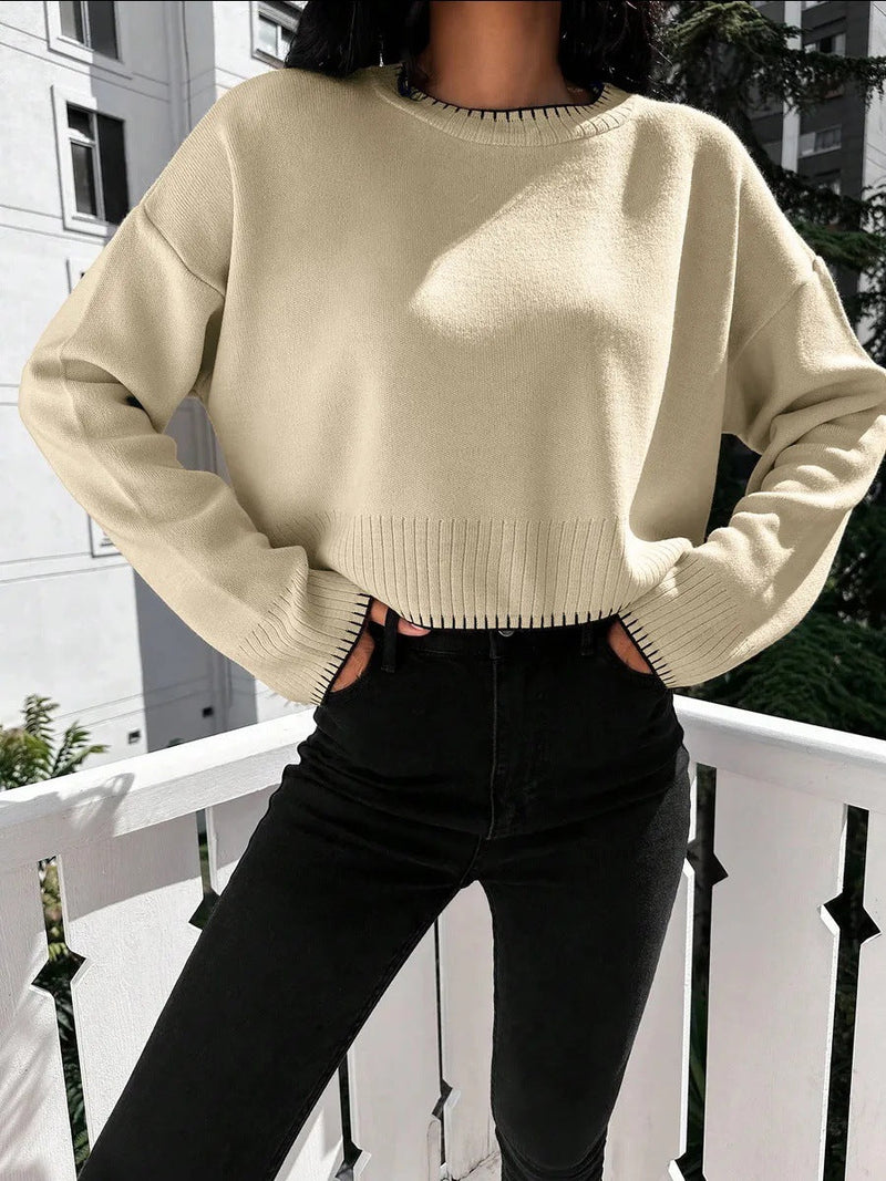 Gracefully Designed Pullover