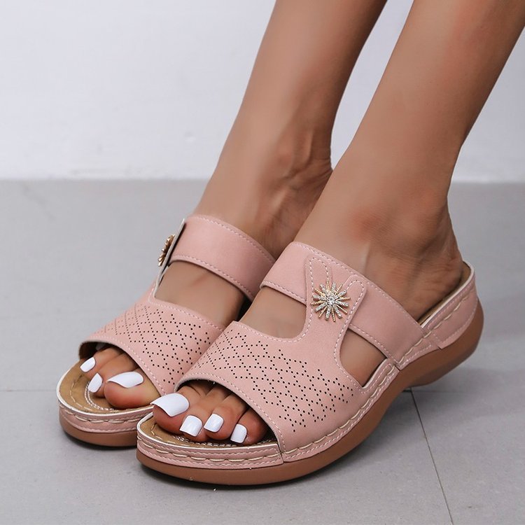 Classic Orthopedic Sandals with Timeless Style