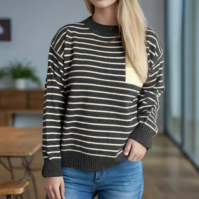 Gracefully Designed Pullover