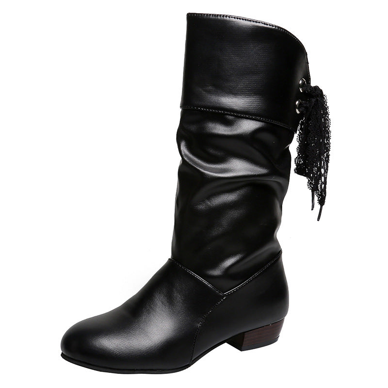 Chic Orthopedic Boots with Unique Design