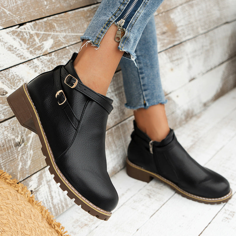Classic Orthopedic Boots with Timeless Style