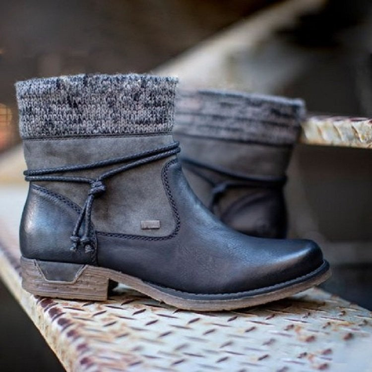 Classic Orthopedic Boots with Timeless Style