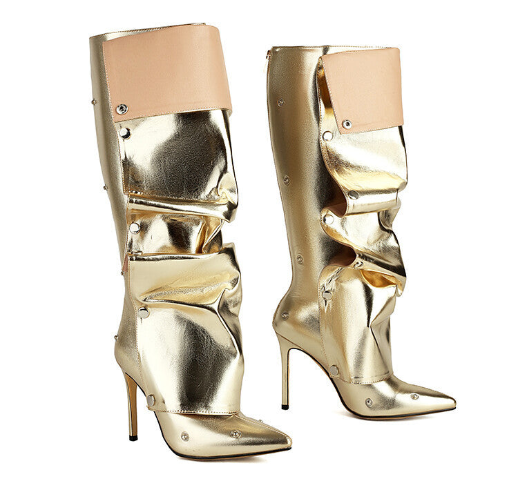 Chic Orthopedic Boots with Unique Design