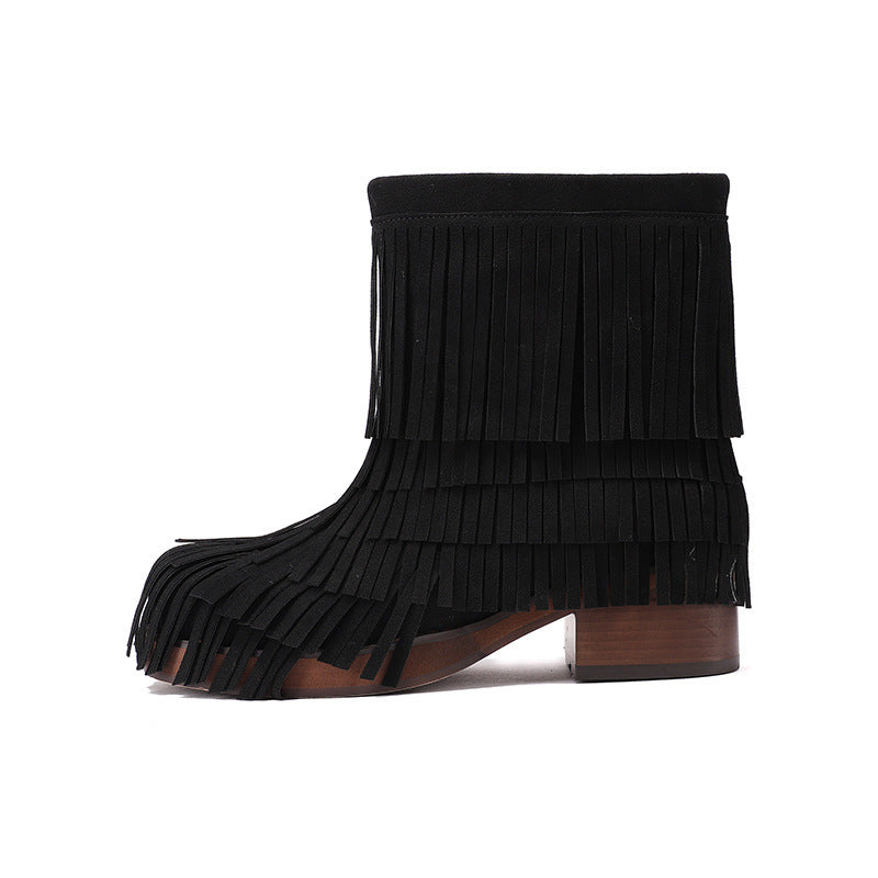 Classic Orthopedic Boots with Timeless Style