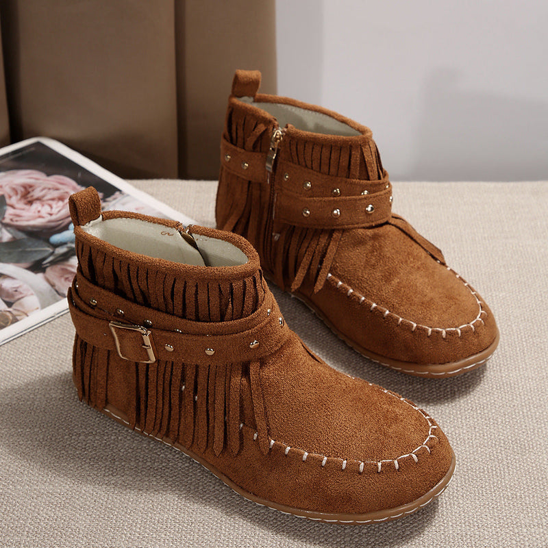 Chic Orthopedic Boots with Unique Design