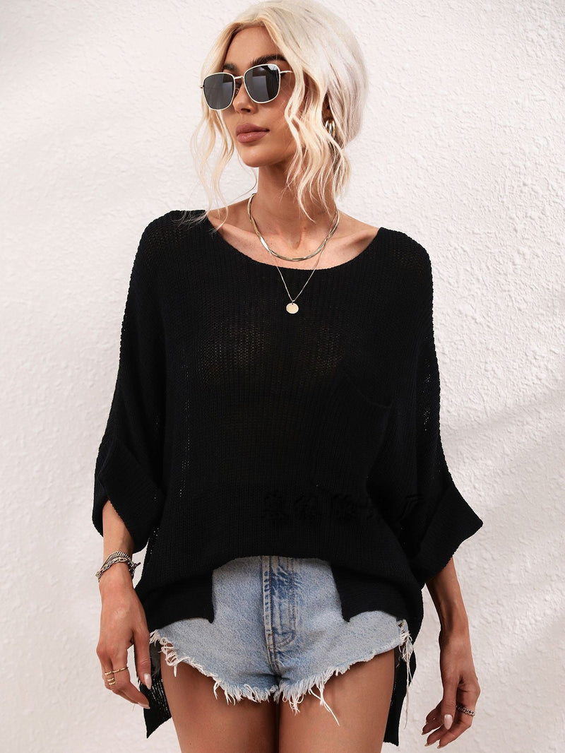 Gracefully Designed Pullover