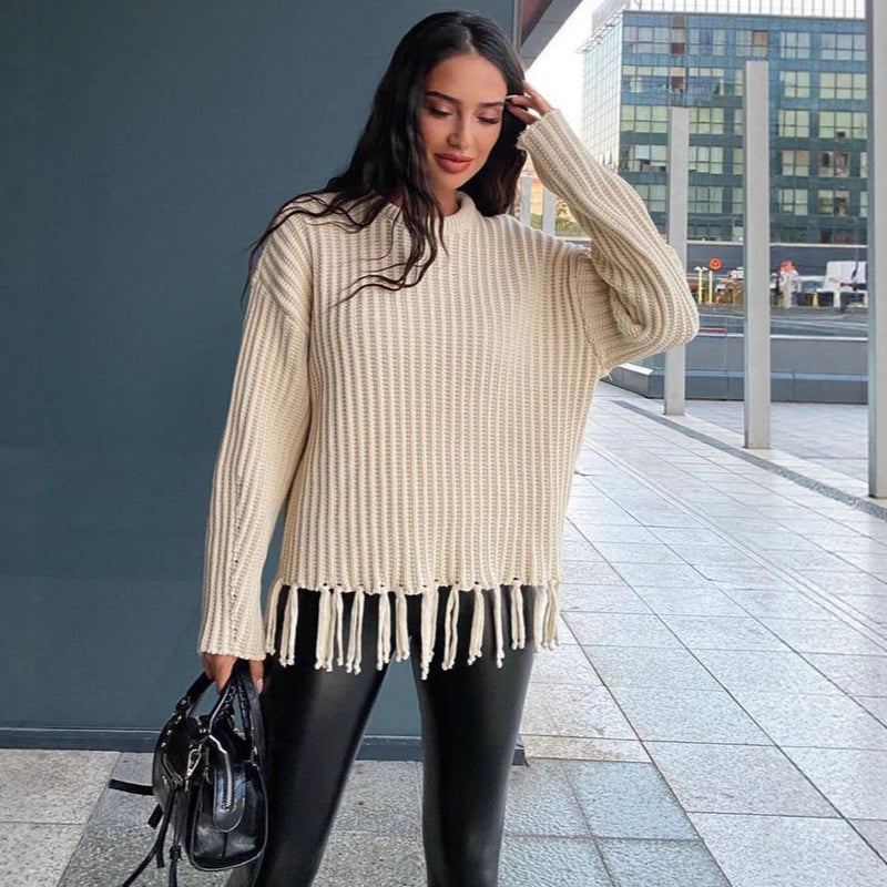 Gracefully Designed Pullover