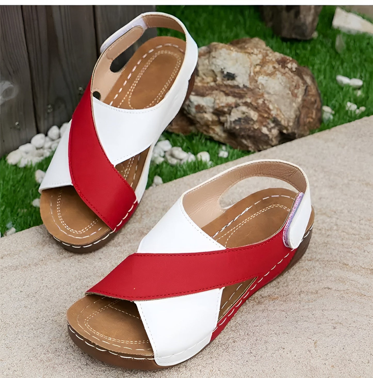 Vintage Inspired Orthopedic Sandals