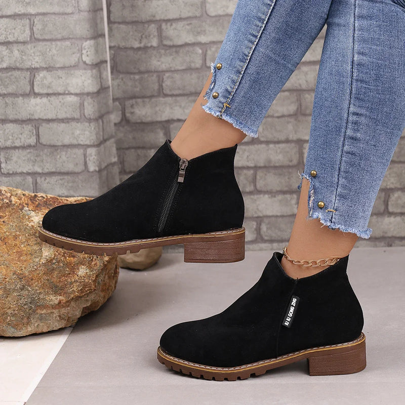 Chic Orthopedic Boots with Unique Design