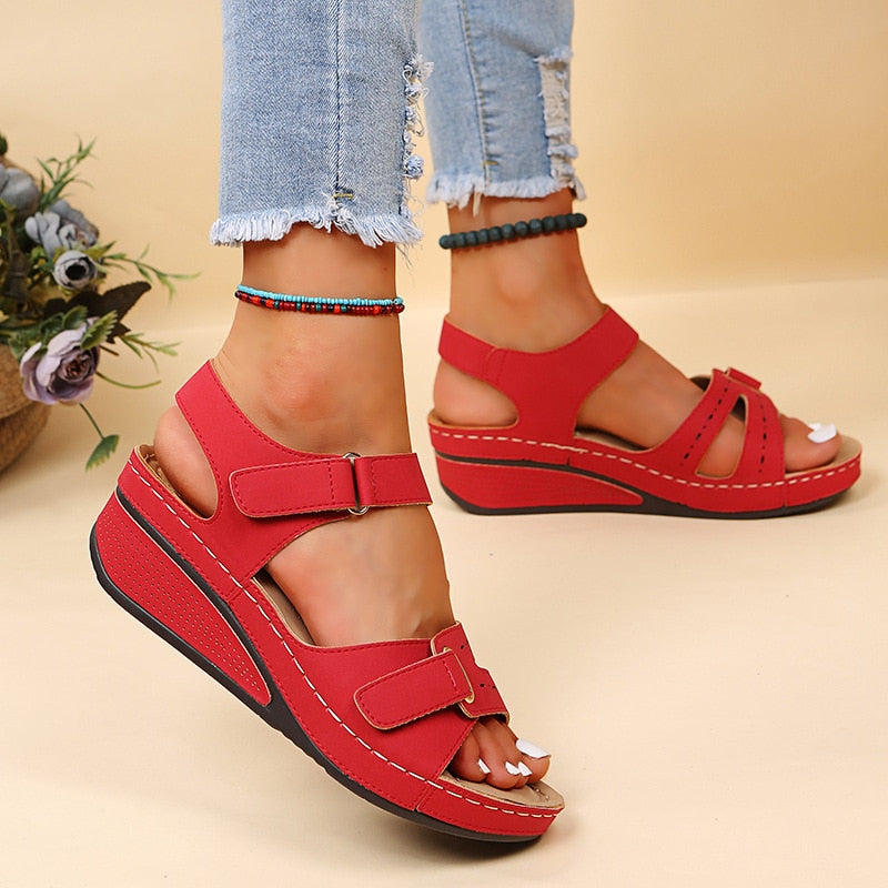 Vintage Inspired Orthopedic Sandals