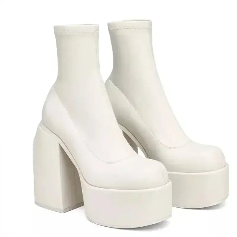 Chic Orthopedic Boots with Unique Design