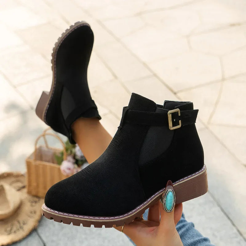 Classic Orthopedic Boots with Timeless Style
