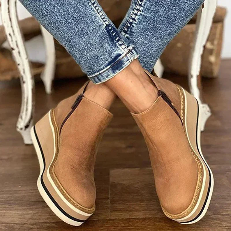 Vintage Inspired Orthopedic Boots