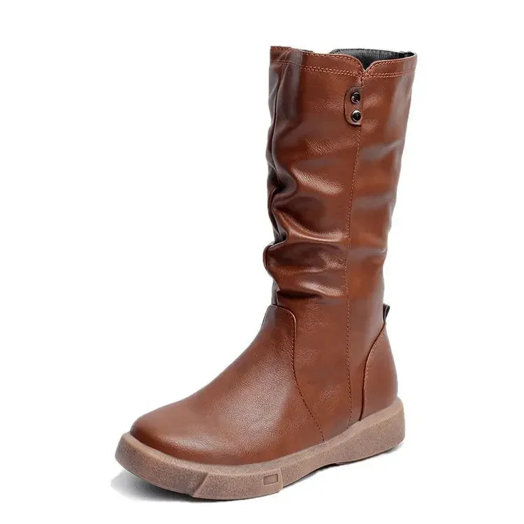 Chic Orthopedic Boots with Unique Design