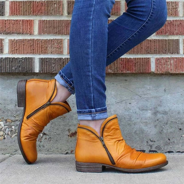 Classic Orthopedic Boots with Timeless Style