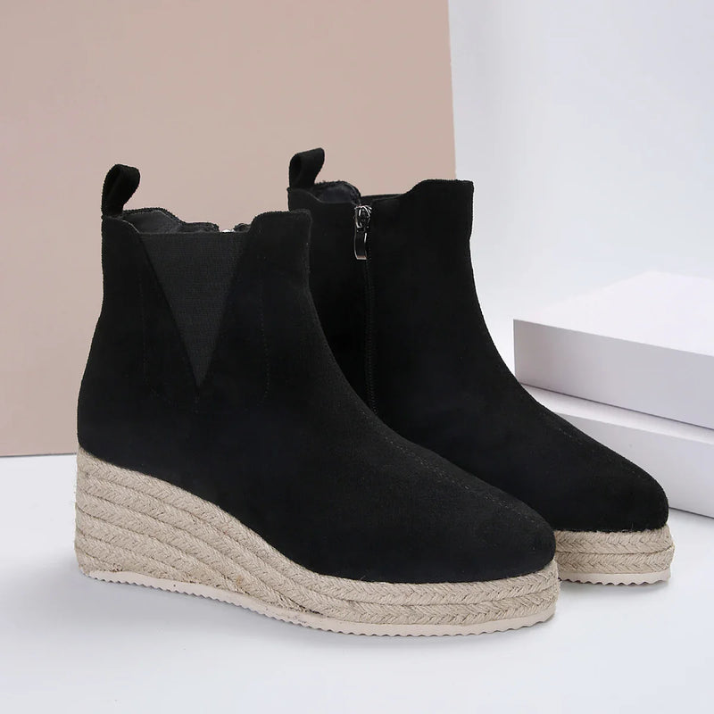 Chic Orthopedic Boots with Unique Design