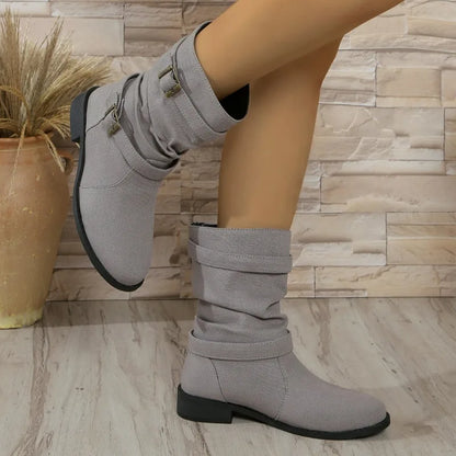 Chic Orthopedic Boots with Unique Design