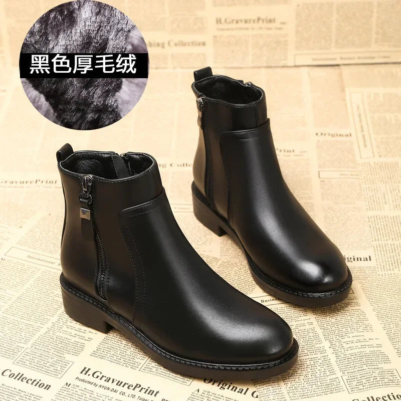 Classic Orthopedic Boots with Timeless Style