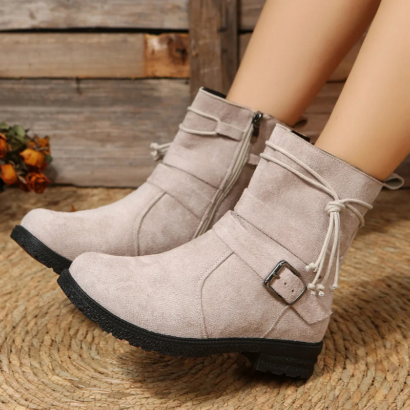 Vintage Inspired Orthopedic Boots