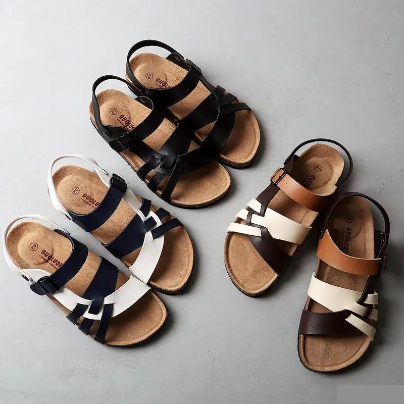 Classic Orthopedic Sandals with Timeless Style