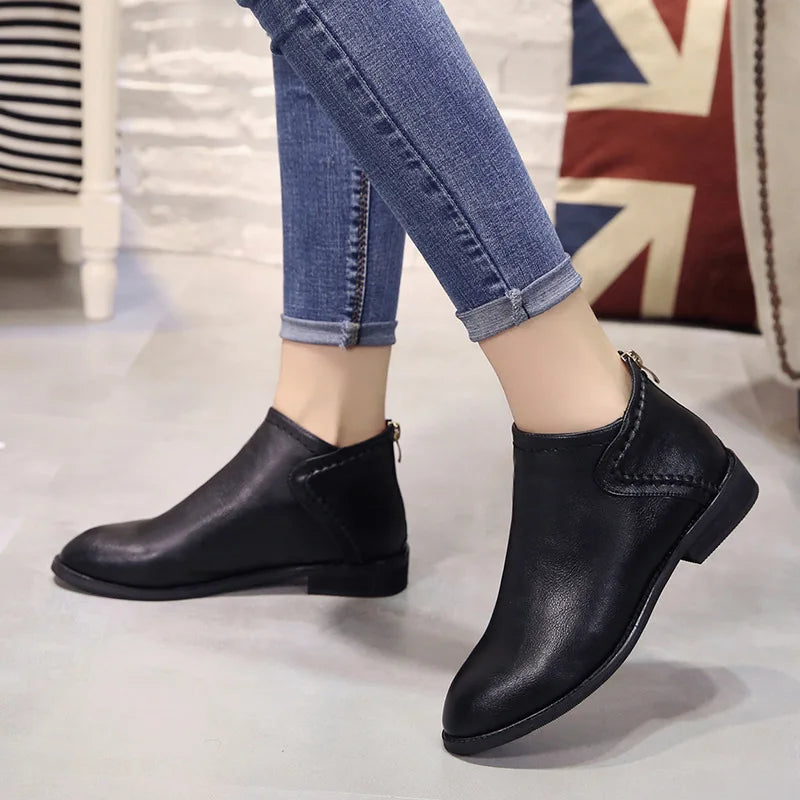 Classic Orthopedic Boots with Timeless Style
