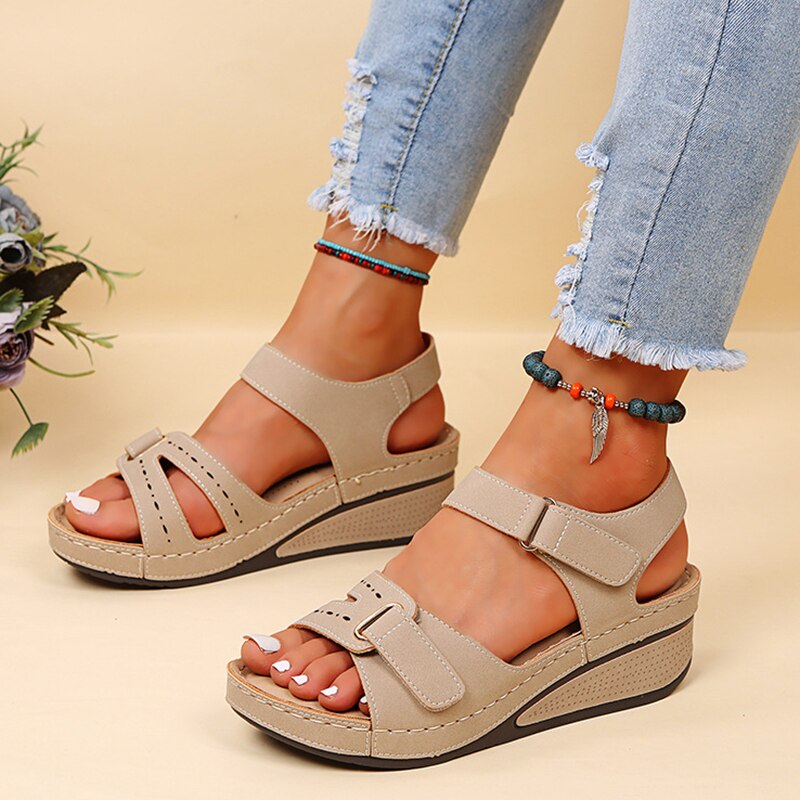 Vintage Inspired Orthopedic Sandals
