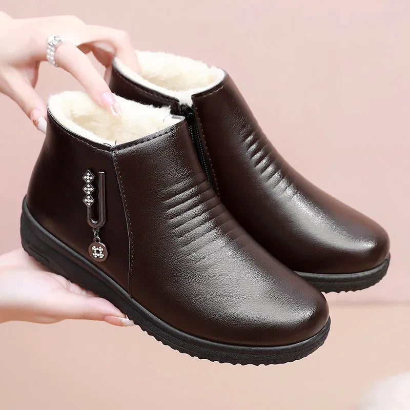 Chic Orthopedic Boots with Unique Design