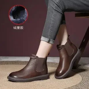 Classic Orthopedic Boots with Timeless Style