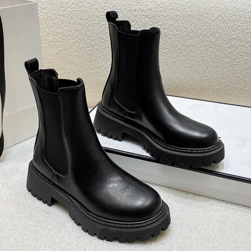 Classic Orthopedic Boots with Timeless Style