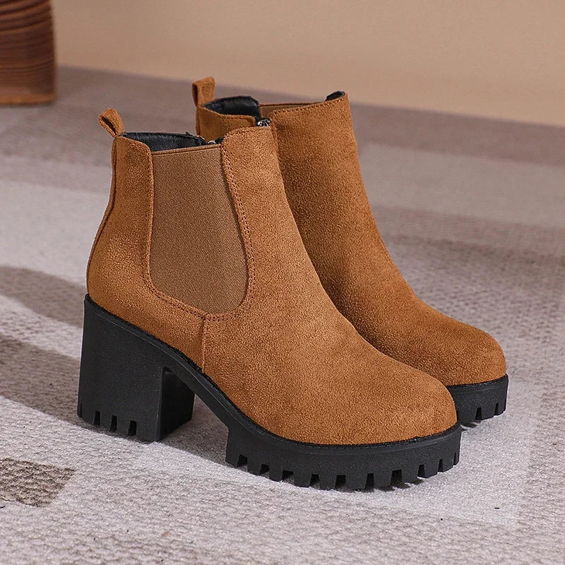 Chic Orthopedic Boots with Unique Design