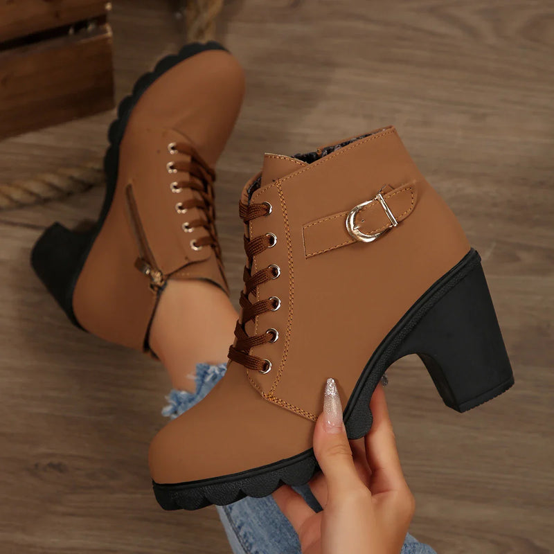 Classic Orthopedic Boots with Timeless Style