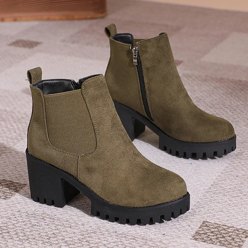 Chic Orthopedic Boots with Unique Design