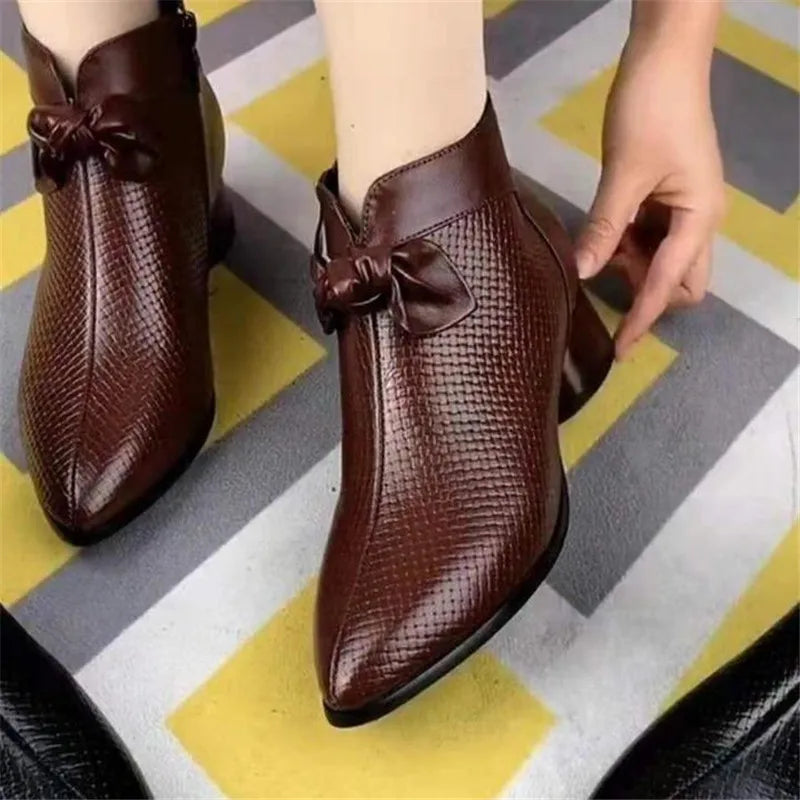 Classic Orthopedic Boots with Timeless Style