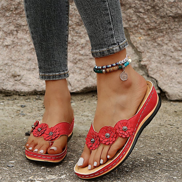 Vintage Inspired Orthopedic Sandals