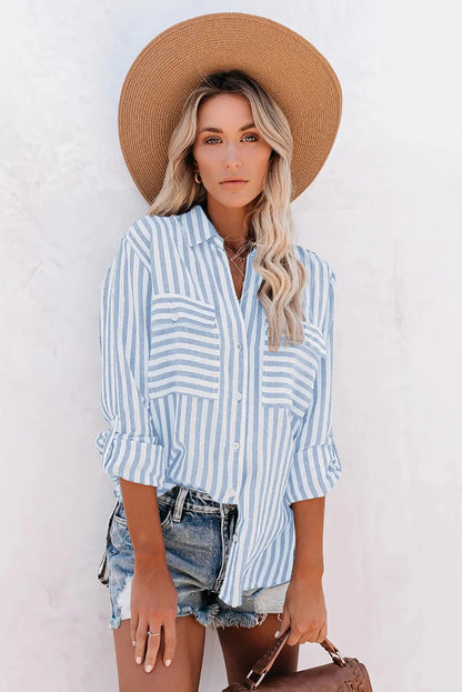 Blue white
