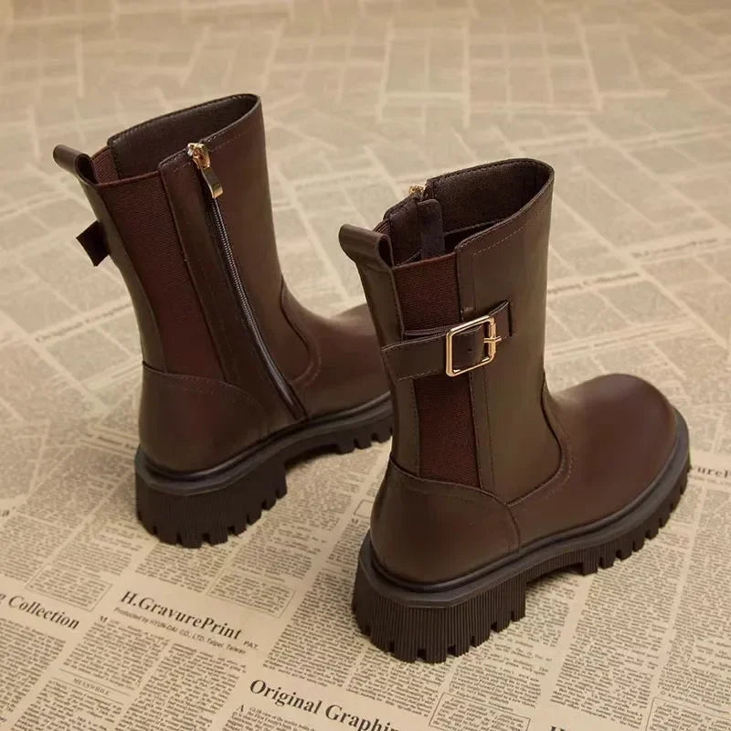 Classic Orthopedic Boots with Timeless Style