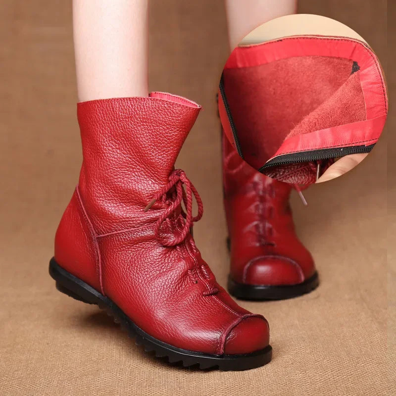 Vintage Inspired Orthopedic Boots