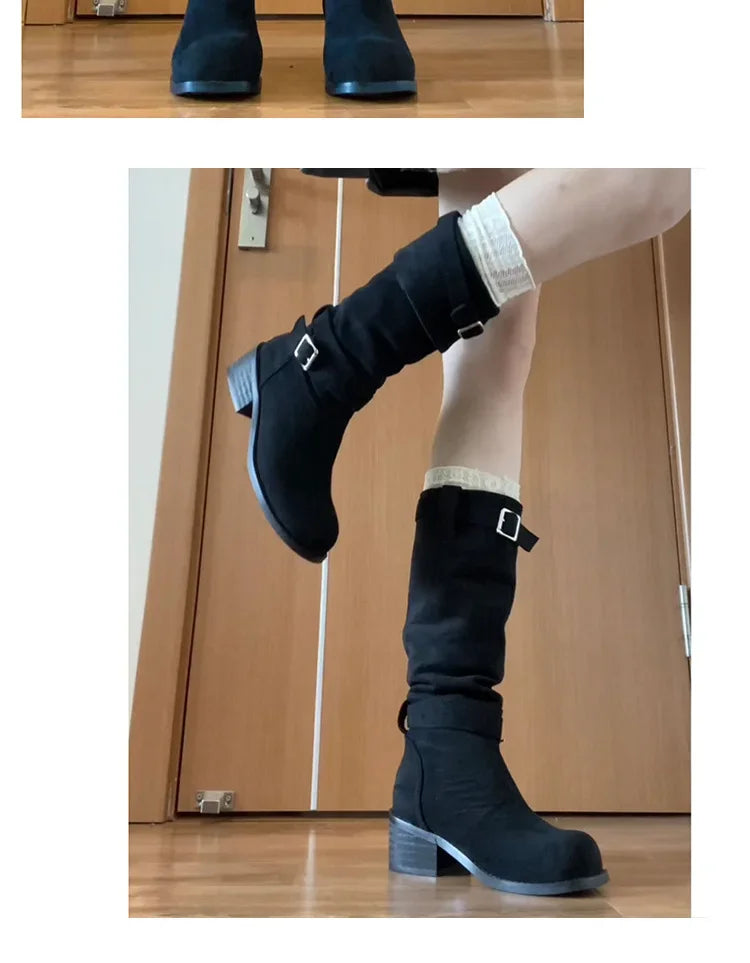 Classic Orthopedic Boots with Timeless Style