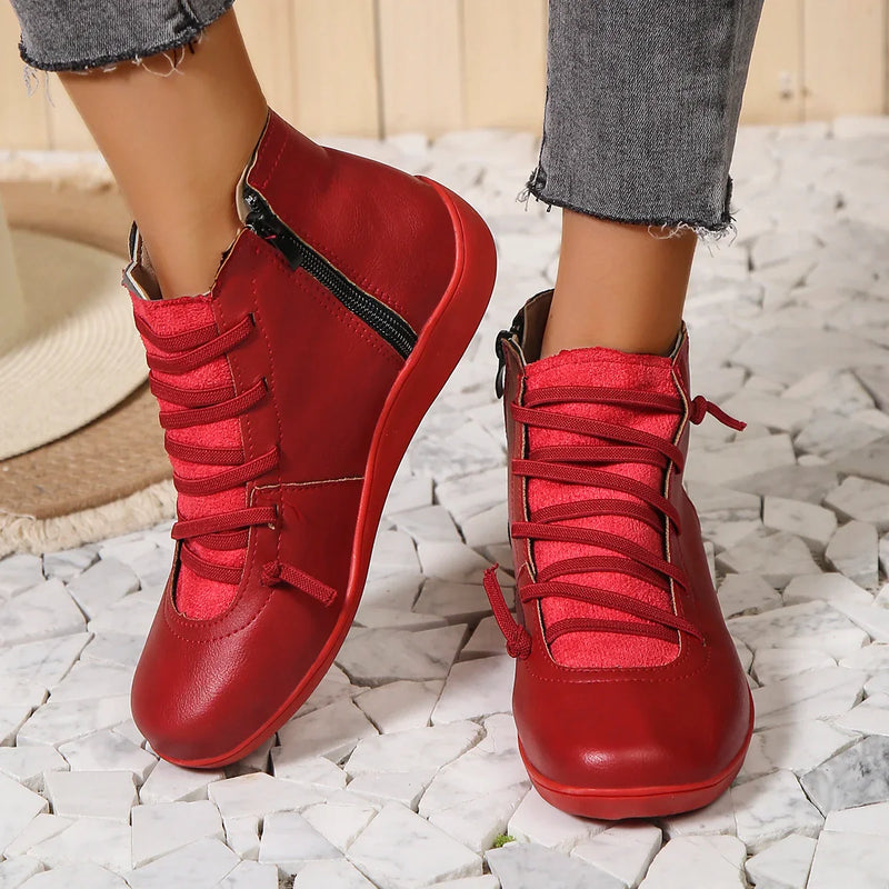 Chic Orthopedic Boots with Unique Design