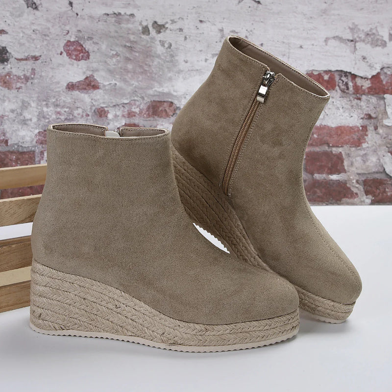Chic Orthopedic Boots with Unique Design
