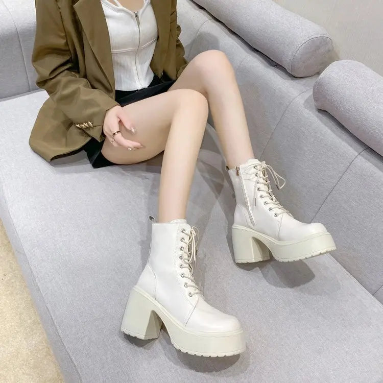 Vintage Inspired Orthopedic Boots