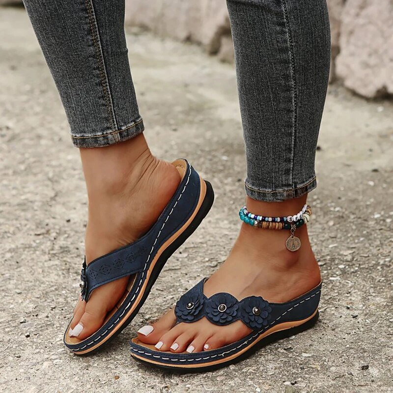 Vintage Inspired Orthopedic Sandals