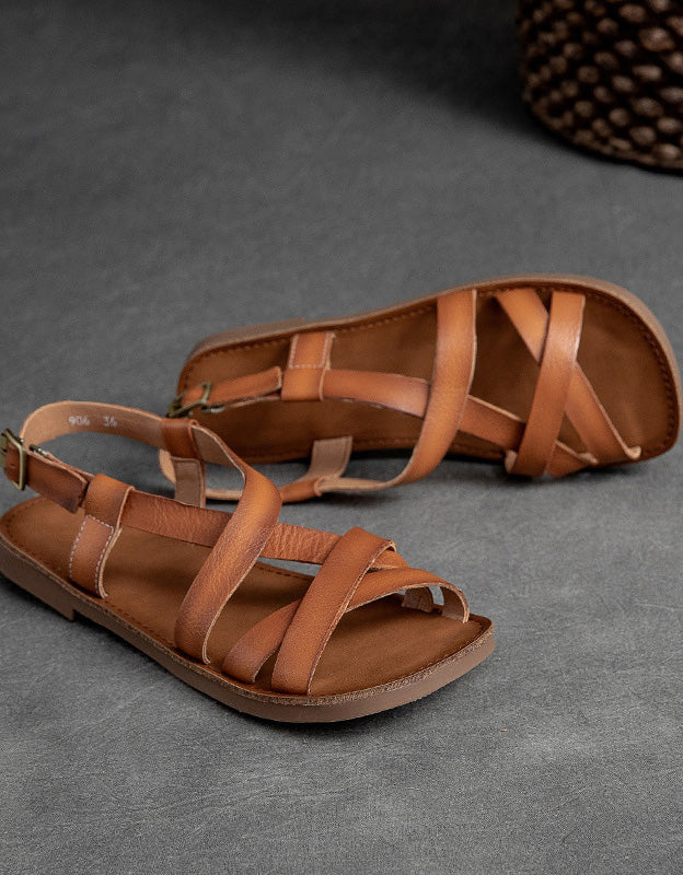 Vintage Inspired Orthopedic Sandals