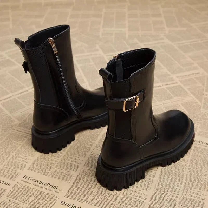 Classic Orthopedic Boots with Timeless Style
