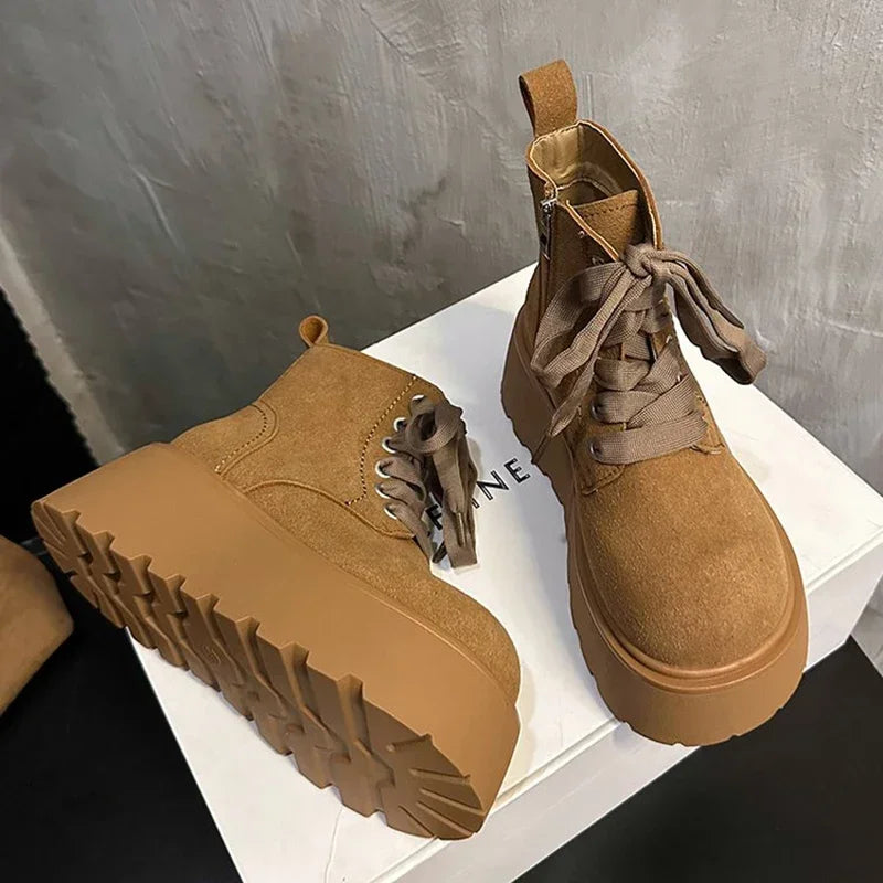 Classic Orthopedic Boots with Timeless Style