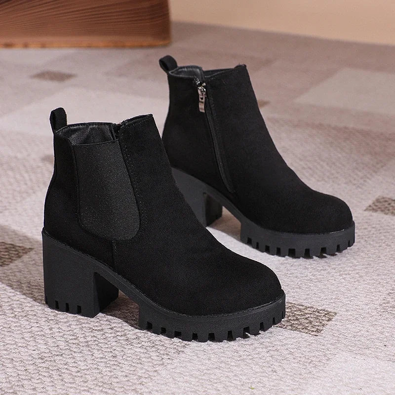 Chic Orthopedic Boots with Unique Design