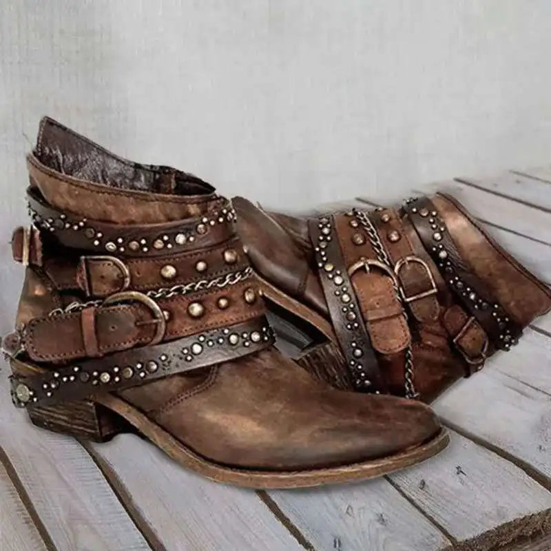 Chic Orthopedic Boots with Unique Design
