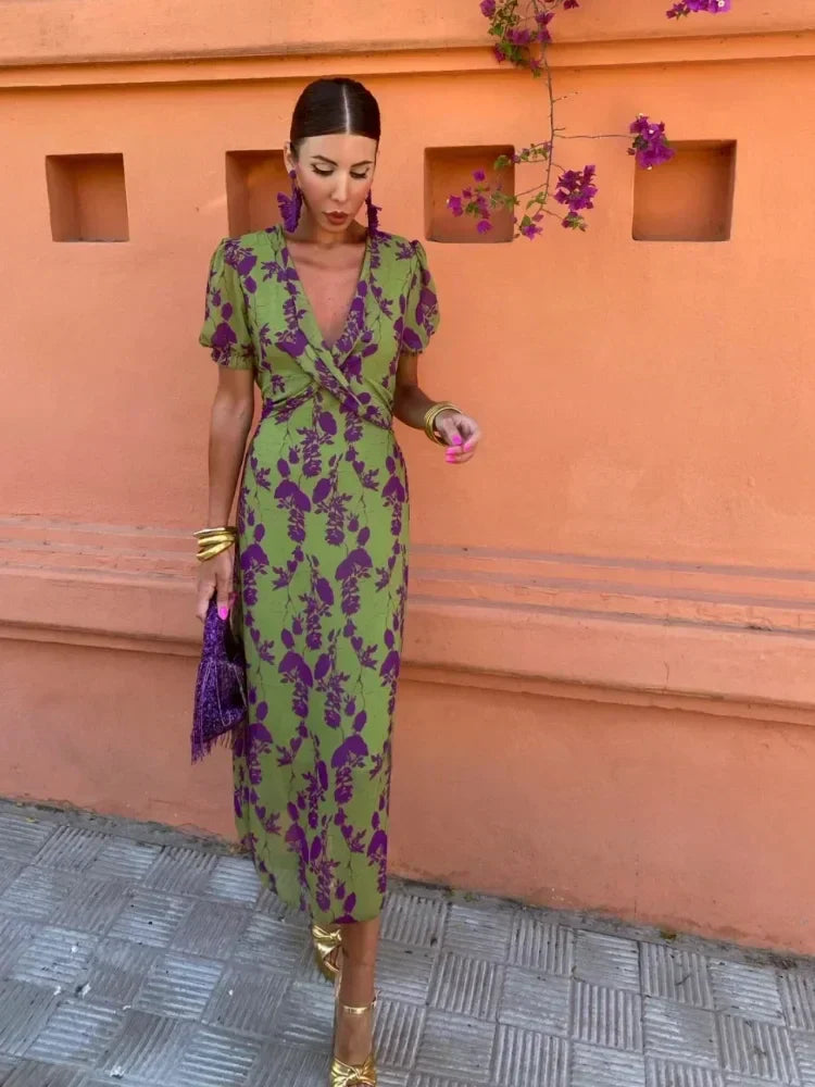 Green With Purple