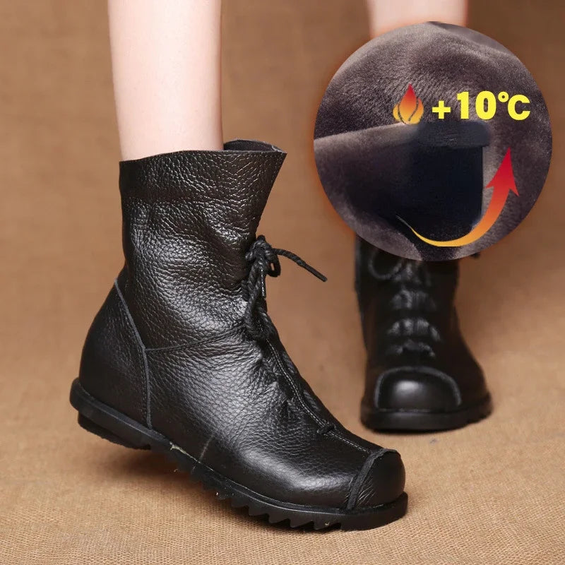 Vintage Inspired Orthopedic Boots