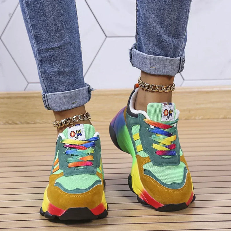 Chic Orthopedic Sneakers with Unique Design